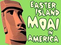 Easter Island Moai in America
